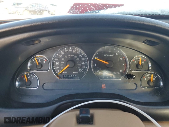 1996 Ford Mustang GT z VIN 1FALP42X0TF168223, wystawiony jako Copart lot #46351085 z przebiegiem 121 657 mil mil oraz Szkoda całkowita • Salvage title. Historia ofert i sprzedaży dostępna na DreamBid. Obrazek 9.