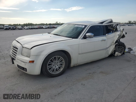 2010 Chrysler 300 Touring with VIN 2C3CA5CV4AH101459, listed as a Copart auction lot 53695105 with 84,910 mi miles and Salvage Title. Bid and sale history available at carsss.com. Image 1.