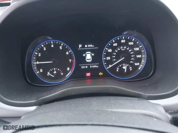 2019 Hyundai Kona SEL with VIN KM8K2CAA3KU339337, listed as a IAAI auction lot 41635132 with 51,343 mi miles. Bid and sale history available at carsss.com. Image 7.