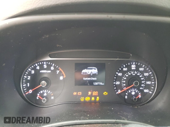 2020 Kia Soul S with VIN KNDJ23AUXL7704915, listed as a Copart auction lot 52959575 with 128,779 mi miles and Clean Title. Bid and sale history available at carsss.com. Image 9.