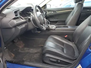 2020 Honda Civic Sedan EX-L with VIN 19XFC1F7XLE204196, listed as a Copart auction lot 49874965 with 70,907 mi miles and Salvage Title. Bid and sale history available at carsss.com. Image 7.
