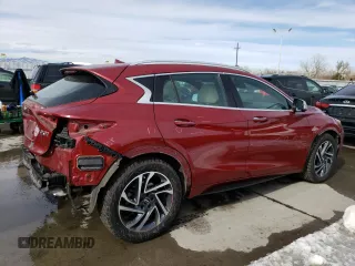 2017 Infiniti QX30 Sport with VIN SJKCH5CP9HA026370, listed as a Copart auction lot 41914504 with 57,901 mi miles. Bid and sale history available at carsss.com. Image 3.