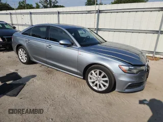 2013 Audi A6 Prestige with VIN WAUHGAFCXDN039478, listed as a Copart auction lot 63867145 with 180,453 mi miles and Salvage title. Bid and sale history available at DreamBid. Image 4.