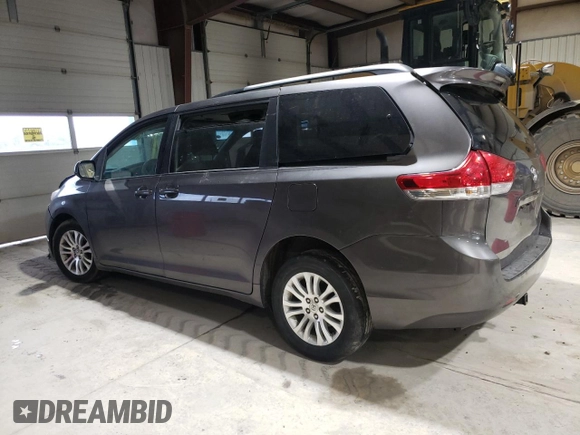2012 Toyota Sienna XLE AAS with VIN 5TDYK3DC5CS240472, listed as a Copart auction lot 47374215 with 171,830 mi miles and Salvage Title. Bid and sale history available at carsss.com. Image 2.
