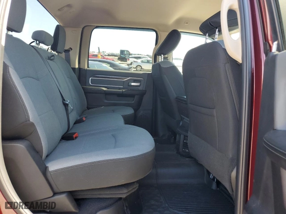 2020 Ram 2500 Big Horn with VIN 3C6UR5DL1LG111480, listed as a Copart auction lot 60237044 with 16,311 mi miles and Salvage Title. Bid and sale history available at carsss.com. Image 10.