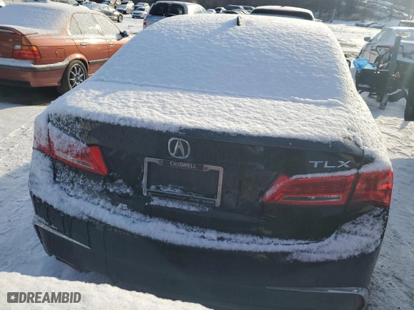 2019 Acura TLX w/Technology Pkg with VIN 19UUB2F48KA007097, listed as a Copart auction lot 88320415 with 87,651 mi miles and Salvage Title. Bid and sale history available at carsss.com. Image 6.