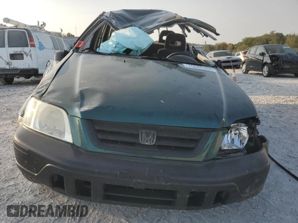 1999 Honda CR-V LX with VIN JHLRD1846XC018894, listed as a Copart auction lot 75686304 with 132,317 mi miles and Salvage Title. Bid and sale history available at carsss.com. Image 5.