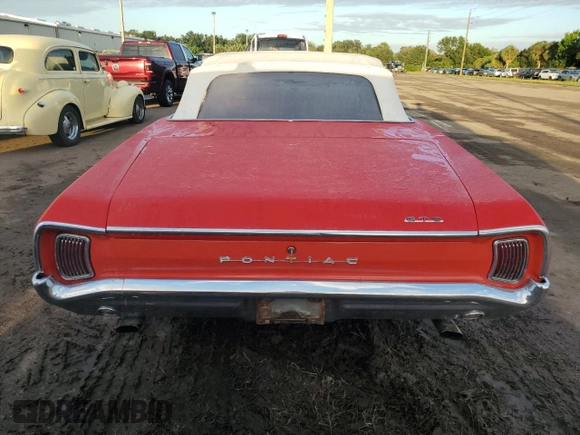 1966 Pontiac GTO z VIN 235676P261739, wystawiony jako Copart lot #75633424 z przebiegiem 23 103 mil mil oraz Szkoda całkowita • Salvage title. Historia ofert i sprzedaży dostępna na DreamBid. Obrazek 6.