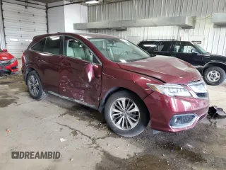 2016 Acura RDX Advance with VIN 5J8TB4H73GL007812, listed as a Copart auction lot 58619505 with 71,244 mi miles and Clean title. Bid and sale history available at DreamBid. Image 4.