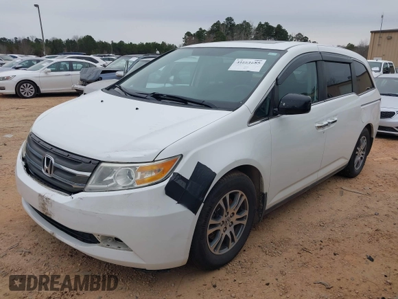 2013 Honda Odyssey EX-L с VIN 5FNRL5H61DB046268, выставлен на аукционе IAAI как лот 41661685 с пробегом 225 762 миль миль и . История ставок и продаж доступна на DreamBid. Изображение 2.