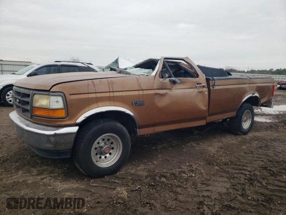 1994 Ford F-150 with VIN 2FTEF15N4RCA56009, listed as a Copart auction lot 45387595 with 0 mi miles and Salvage Title. Bid and sale history available at carsss.com. Image 1.