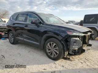 2019 Hyundai Santa Fe SEL Plus z VIN 5NMS33AD2KH032521, wystawiony jako Copart lot #88968355 z przebiegiem 95 784 mil mil oraz Szkoda całkowita • Salvage title. Historia ofert i sprzedaży dostępna na DreamBid. Obrazek 4.