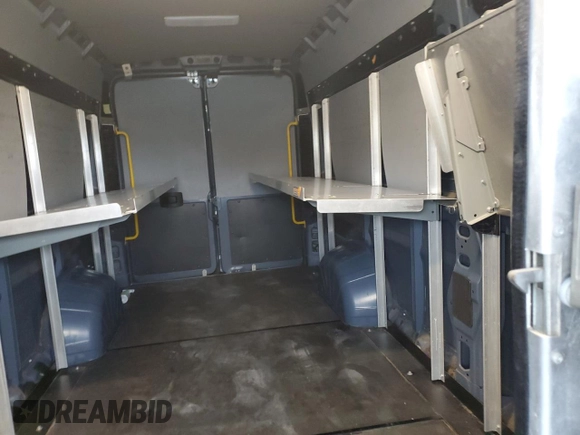2020 Ram ProMaster Cargo with VIN 3C6URVJG1LE140156, listed as a Copart auction lot 47963185 with 50,845 mi miles and Clean Title. Bid and sale history available at carsss.com. Image 10.