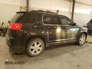2011 GMC Terrain SLT-1 with VIN 2CTFLVEC7B6428115, listed as a Copart auction lot 42384765 with 124,641 mi miles and Clean Title. Bid and sale history available at carsss.com. Image 3.