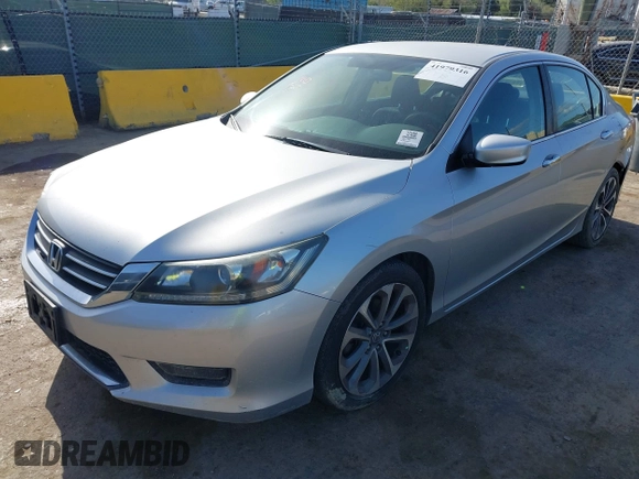 2014 Honda Accord Sedan Sport with VIN 1HGCR2F52EA167965, listed as a IAAI auction lot 41979316 with 169,648 mi miles. Bid and sale history available at carsss.com. Image 17.