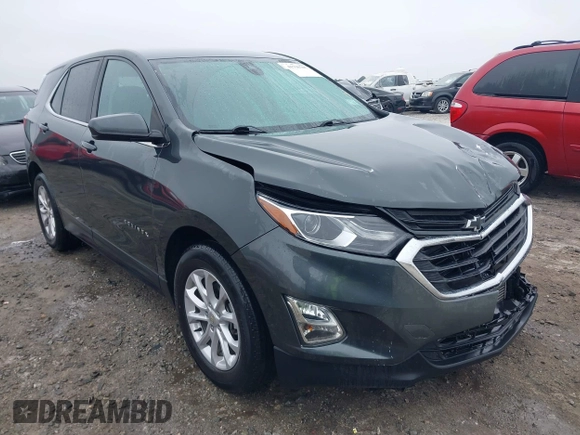 2021 Chevrolet Equinox LT with VIN 3GNAXKEV8ML356664, listed as a IAAI auction lot 41790707 with 51,363 mi miles and . Bid and sale history available at DreamBid. Image 1.