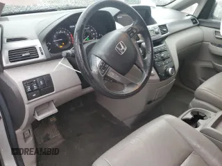 2013 Honda Odyssey EX-L with VIN 5FNRL5H63DB001333, listed as a Copart auction lot 47745635 with 169,539 mi miles and Salvage Title. Bid and sale history available at DreamBid. Image 8.
