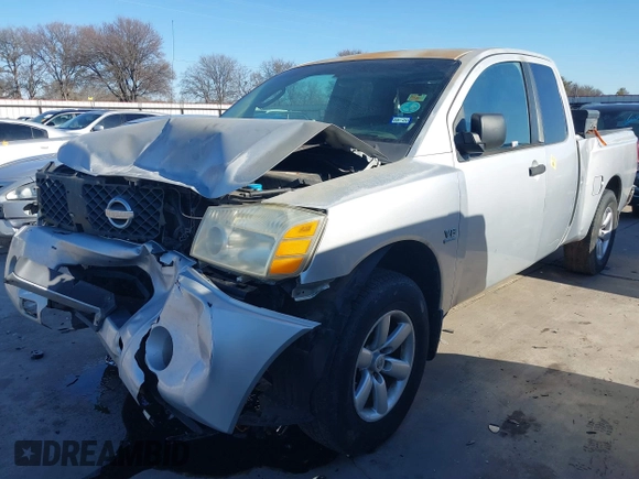 2004 Nissan Titan SE with VIN 1N6AA06A74N553025, listed as a IAAI auction lot 41466773 with 182,110 mi miles. Bid and sale history available at carsss.com. Image 20.