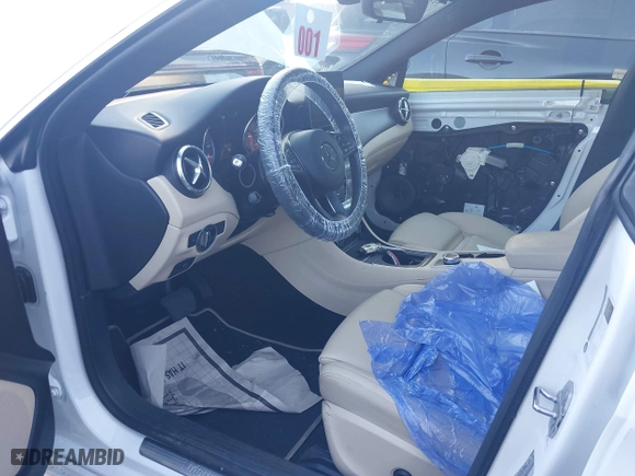 2018 Mercedes-Benz CLA with VIN WDDSJ4EB7JN657086, listed as a IAAI auction lot 41865665 with 36,178 mi miles. Bid and sale history available at carsss.com. Image 6.