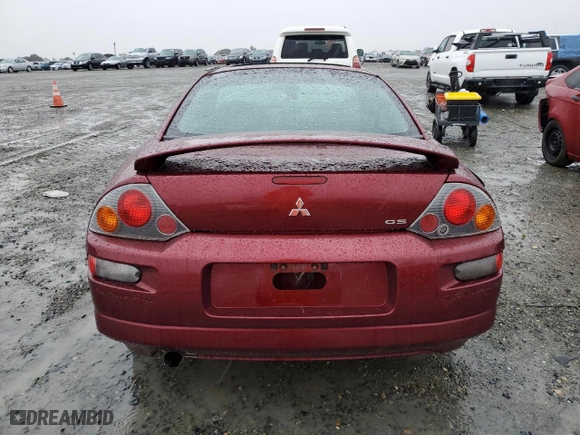 2003 Mitsubishi Eclipse GS with VIN 4A3AC44G43E186463, listed as a Copart auction lot 81650354 with 96,369 mi miles and Clean Title. Bid and sale history available at carsss.com. Image 6.