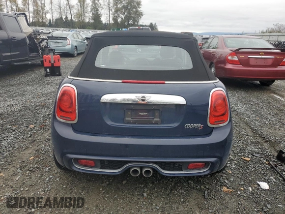 2018 MINI Convertible Cooper S с VIN WMWWG9C54J3E38487, выставлен на аукционе Copart как лот 74836504 с пробегом Не указан миль и Списание • Salvage title. История ставок и продаж доступна на DreamBid. Изображение 6.