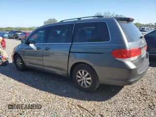 2010 Honda Odyssey EX with VIN 5FNRL3H41AB060928, listed as a Copart auction lot 46581665 with 203,063 mi miles and Salvage Title. Bid and sale history available at carsss.com. Image 2.