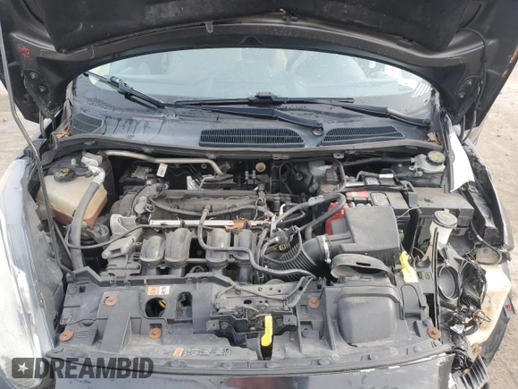 2015 Ford Fiesta SE with VIN 3FADP4BJ4FM191699, listed as a Copart auction lot 44697335 with 156,732 mi miles and Salvage Title. Bid and sale history available at DreamBid. Image 12.