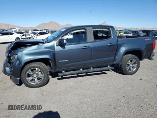 2020 Chevrolet Colorado 2WD Z71 with VIN 1GCGSDEN5L1134537, listed as a Copart auction lot 80283384 with 26,228 mi miles and Salvage title. Bid and sale history available at DreamBid. Image 1.