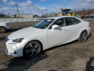 2018 Lexus IS with VIN JTHC81D23J5029258, listed as a Copart auction lot 44207355 with 63,278 mi miles and Salvage Title. Bid and sale history available at carsss.com. Image 1.