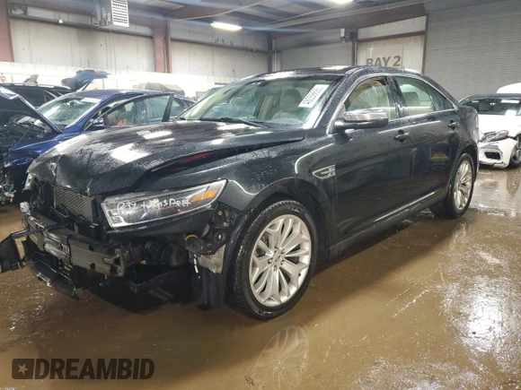 2015 Ford Taurus Limited with VIN 1FAHP2F8XFG184733, listed as a Copart auction lot 48056685 with 131,649 mi miles and Salvage Title. Bid and sale history available at carsss.com. Image 1.