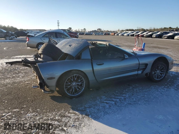 2003 Chevrolet Corvette with VIN 1G1YY22GX35126223, listed as a Copart auction lot 49199455 with 0 mi miles and Non Repairable. Bid and sale history available at carsss.com. Image 3.