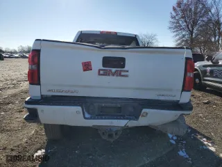 2015 GMC Sierra 2500HD Denali with VIN 1GT120E82FF597607, listed as a Copart auction lot 82844954 with 0 mi miles and Salvage Title. Bid and sale history available at carsss.com. Image 6.
