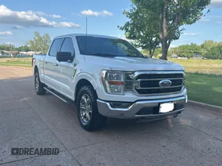 2023 Ford F-150 XL with VIN 1FTFW1E80PKD46688, listed as a Copart auction lot 54956175 with 175,827 mi miles and Clean Title. Bid and sale history available at carsss.com. Image 1.