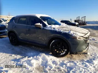2024 Mazda CX-5 2.5 S Carbon Edition with VIN JM3KFBCMXR0391910, listed as a Copart auction lot 41501835 with 13,335 mi miles and Salvage Title. Bid and sale history available at carsss.com. Image 4.