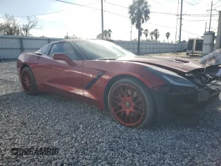 2014 Chevrolet Corvette Z51 2LT with VIN 1G1YK2D70E5134011, listed as a Copart auction lot 89138345 with 52,973 mi miles and Salvage title. Bid and sale history available at DreamBid. Image 4.