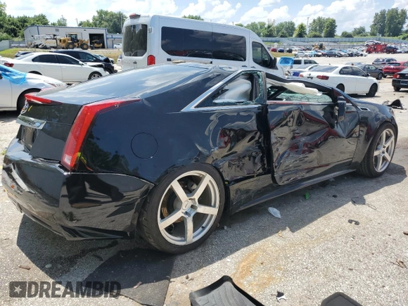 2011 Cadillac CTS Performance with VIN 1G6DK1ED3B0146122, listed as a Copart auction lot 63493035 with 141,225 mi miles and Salvage title. Bid and sale history available at DreamBid. Image 3.