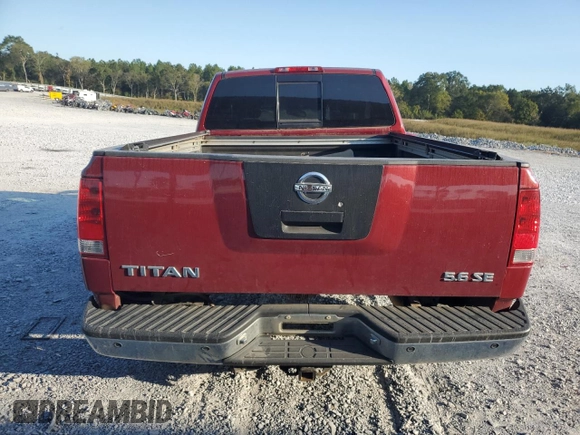 2006 Nissan Titan SE with VIN 1N6BA06B26N519672, listed as a Copart auction lot 74880744 with 144,568 mi miles and Salvage Title. Bid and sale history available at DreamBid. Image 6.