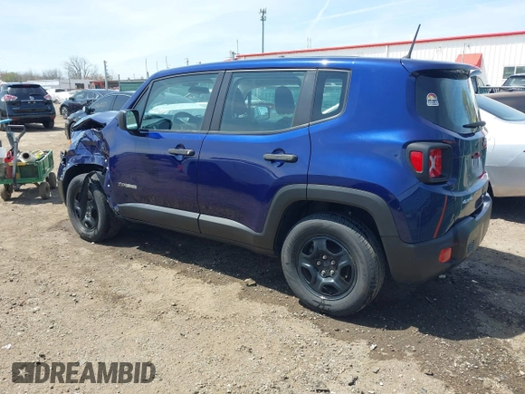 2018 Jeep Renegade Upland z VIN ZACCJBAB9JPH02125, wystawiony jako IAAI lot #42094193 z przebiegiem 91 003 mil mil oraz . Historia ofert i sprzedaży dostępna na DreamBid. Obrazek 3.