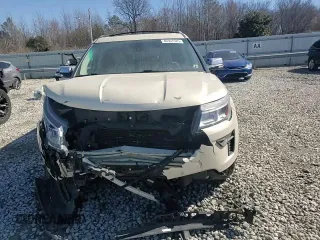 2018 Ford Explorer Platinum with VIN 1FM5K8HT6JGC94280, listed as a Copart auction lot 46307525 with 59,196 mi miles and Salvage Title. Bid and sale history available at carsss.com. Image 12.