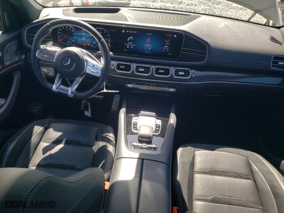 2021 Mercedes-Benz GLE with VIN 4JGFB6BB7MA573253, listed as a Copart auction lot 52195945 with 32,301 mi miles and Salvage Title. Bid and sale history available at carsss.com. Image 8.