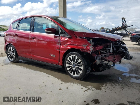 2017 Ford C-Max Energi Titanium with VIN 1FADP5FU4HL109002, listed as a Copart auction lot 73577673 with 31,155 mi miles. Bid and sale history available at carsss.com. Image 4.