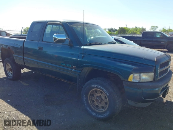 1997 Dodge 1500 with VIN 1B7HF13Z0VJ542945, listed as a IAAI auction lot 42100061 with 142,749 mi miles and . Bid and sale history available at DreamBid. Image 1.