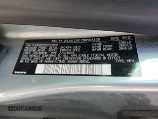 2013 Volvo XC60 T6 with VIN YV4902DZ2D2370112, listed as a Copart auction lot 64323455 with 118,714 mi miles and Salvage title. Bid and sale history available at DreamBid. Image 14.