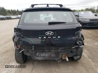 2021 Hyundai Venue SEL with VIN KMHRC8A35MU089922, listed as a Copart auction lot 53972725 with 43,979 mi miles and Salvage title. Bid and sale history available at DreamBid. Image 6.
