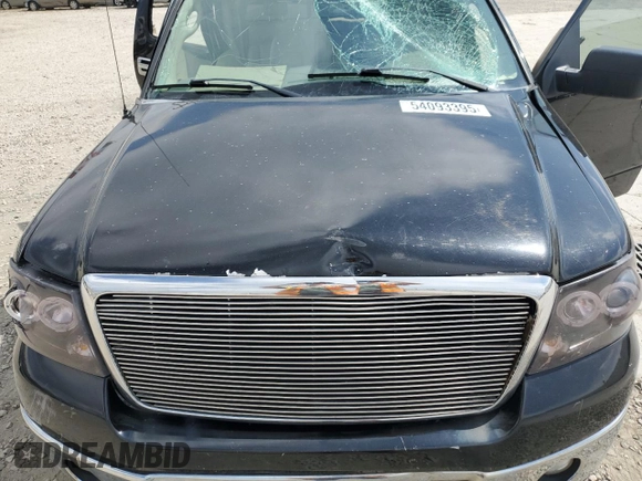2007 Ford F-150 XLT with VIN 1FTPW12V67KB03370, listed as a Copart auction lot 54093395 with 194,945 mi miles and Salvage Title. Bid and sale history available at carsss.com. Image 11.