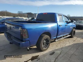 2018 Ram 1500 Express with VIN 1C6RR6FG2JS132324, listed as a Copart auction lot 41397535 with 102,551 mi miles and Salvage title. Bid and sale history available at DreamBid. Image 3.