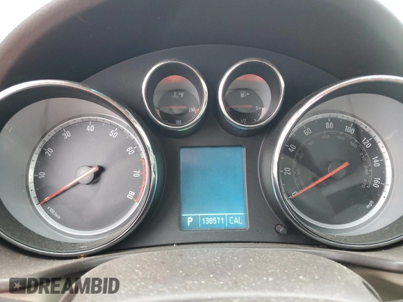 2011 Buick Regal CXL Turbo TO2 with VIN W04GW5EV6B1064503, listed as a Copart auction lot 82432824 with 138,571 mi miles and Salvage Title. Bid and sale history available at DreamBid. Image 9.