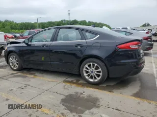 2020 Ford Fusion SE with VIN 3FA6P0HD9LR231017, listed as a Copart auction lot 55156965 with 56,161 mi miles and Salvage title. Bid and sale history available at DreamBid. Image 2.
