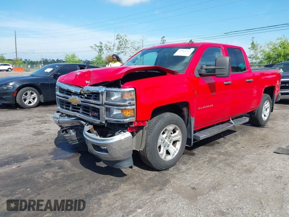2014 Chevrolet Silverado 1500 LT with VIN 1GCVKREC1EZ201786, listed as a IAAI auction lot 41968965 with 157,566 mi miles. Bid and sale history available at carsss.com. Image 16.