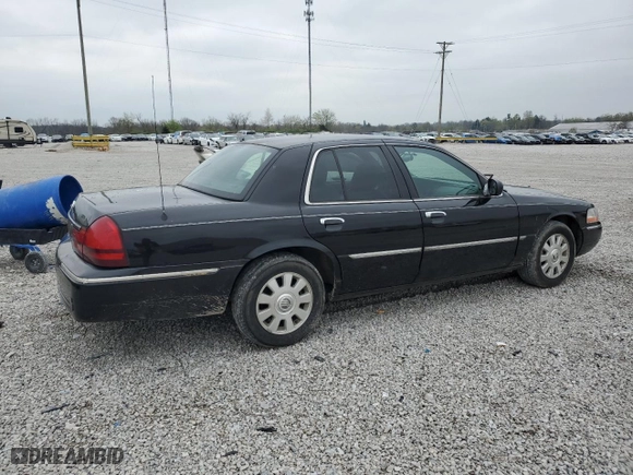 2005 Mercury Grand Marquis LS Premium with VIN 2MEFM75W25X627343, listed as a Copart auction lot 52307095 with 213,331 mi miles and Clean Title. Bid and sale history available at carsss.com. Image 3.